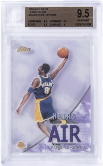 1999-00 Topps Finest "Heirs to Air" #HA10 Kobe Bryant - BGS GEM MINT 9.5